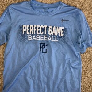 Mens Nike Perfect Game shirt size L color baby blue